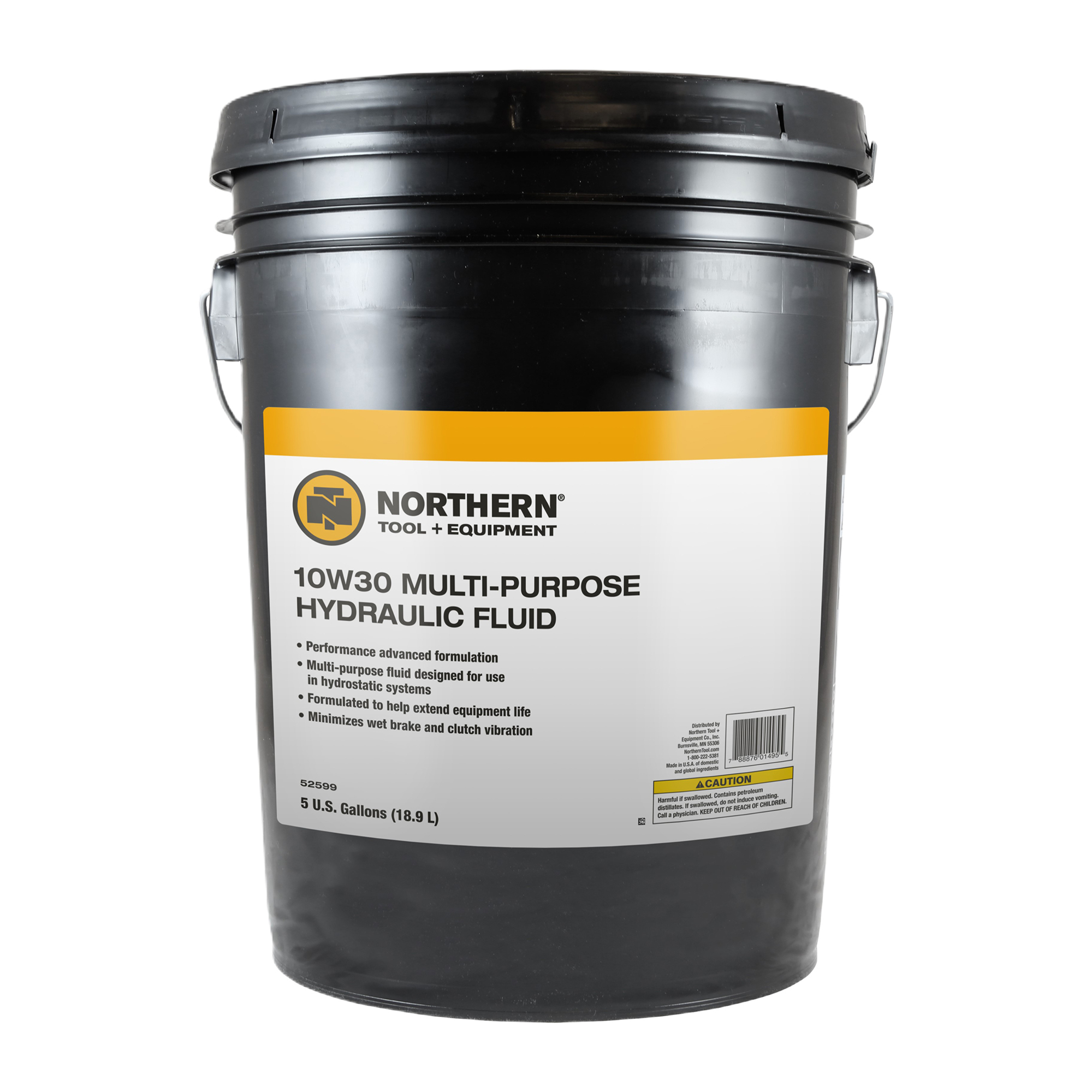 Northern Tool + Equipment 5-Gal. Universal Tractor Hydraulic Fluid